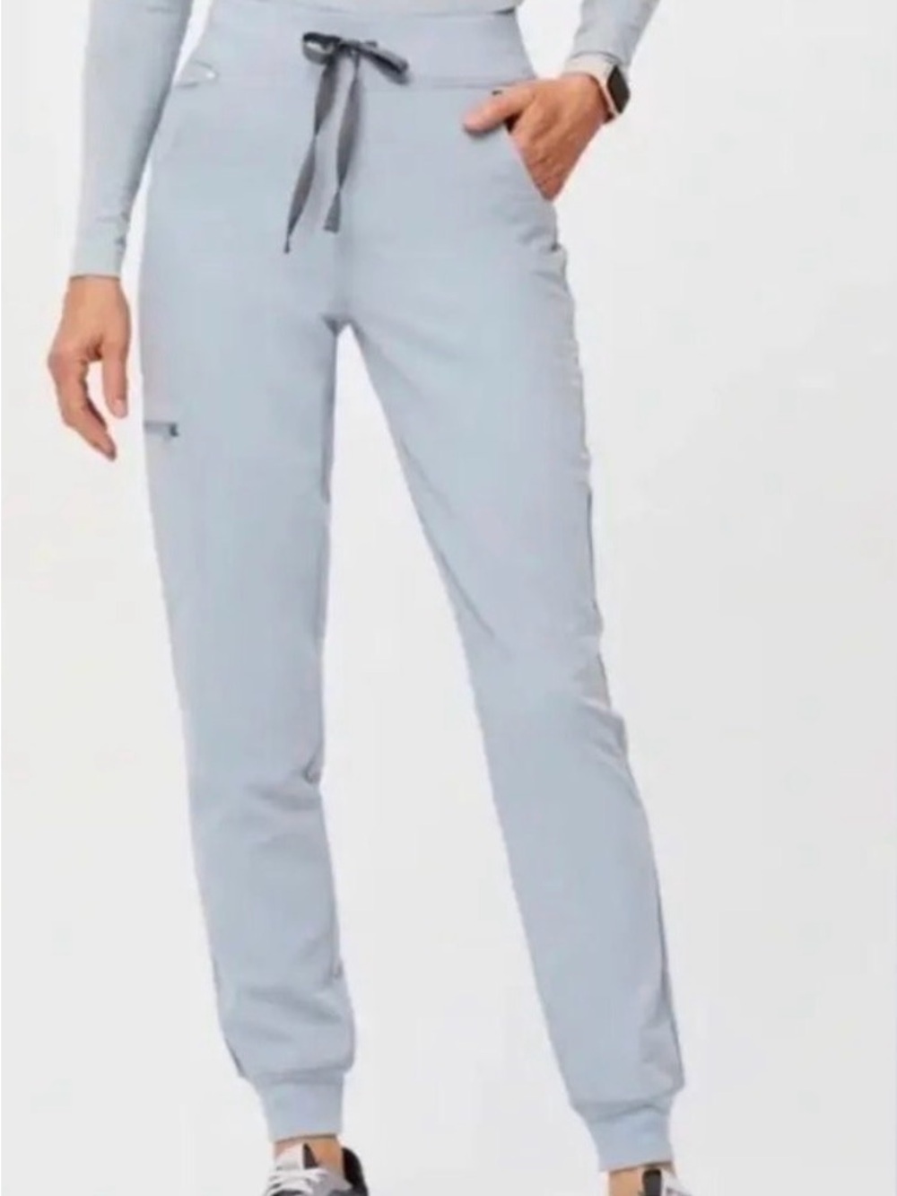 FIGS limited edition Zamora joggers Dusty blue size Xs p
